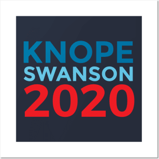 Leslie Knope Ron Swanson / Parks and Recreation / 2020 Election Posters and Art